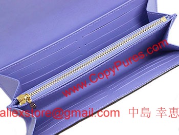 ルイヴィトン　財布　LOUIS VUITTON　ヴィトン　ヴェルニ　LV　ファスナー長札　長財布　ポルトフォイユサラ　リラ　M90151